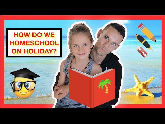 HOW WE HOMESCHOOL OUR 6 YEAR OLD ON HOLIDAY/VACATION 😇📖 FAMILY VLOGS