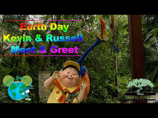 8K Russell Meet & Greet from Pixar's UP in Disney's Animal Kingdom VR180 3D