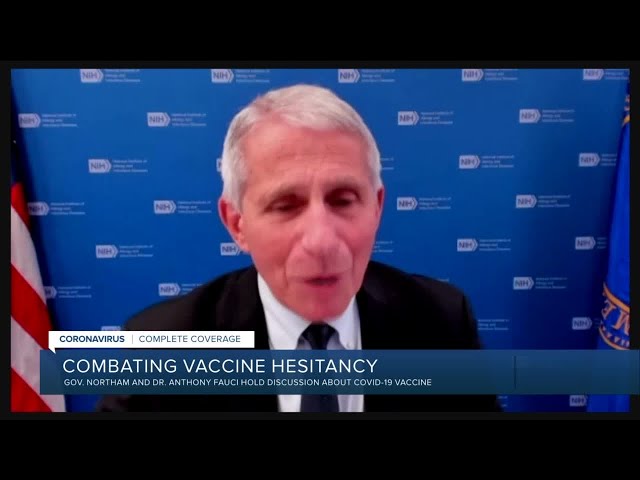 Fauci hopes COVID-19 vaccine will have full FDA approval by month's end