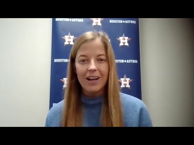 Meet Sara Goodrum, the Houston Astros Director of Player Development