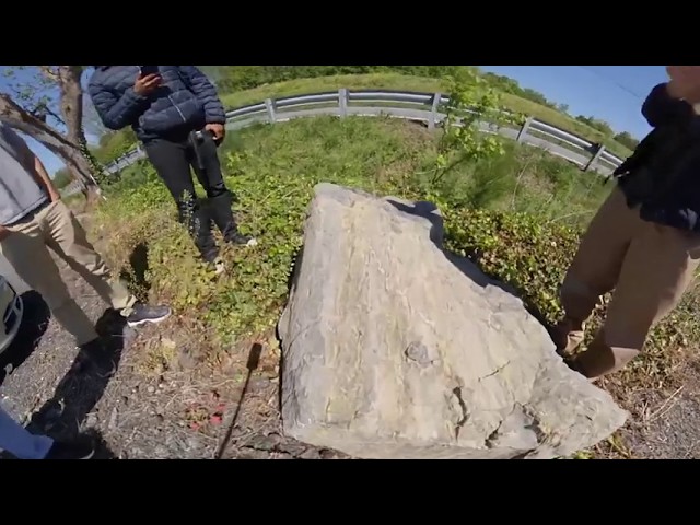 Dennis Coskren Geology Field Trip - Limestone and Dolomite at the Point of Rocks Creamery 360