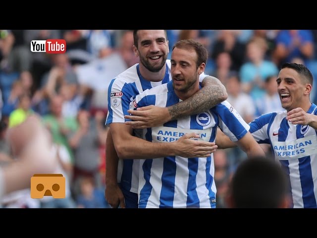 GLENN MURRAY SCORES AGAINST BARNSLEY IN VIRTUAL REALITY