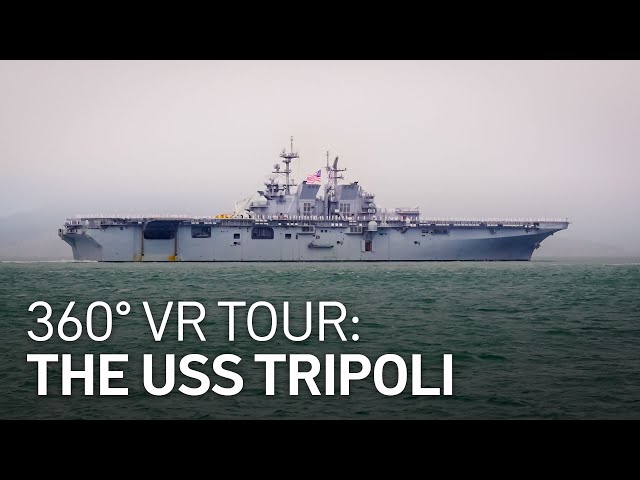 SF Fleet Week: Watch a 360-degree VR Tour of the USS Tripoli