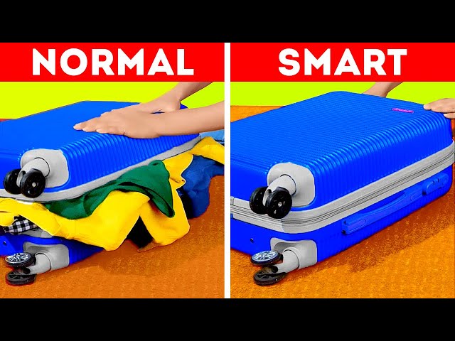 Useful Travel And Camping Tips || Simple Packing Hacks You Should Save For The Future