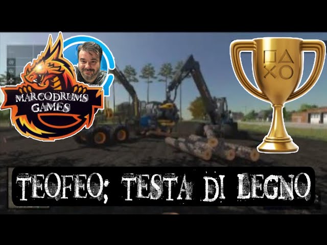 Testa di legno Trofeo Farming Simulator 2022 by Marcodrums Games