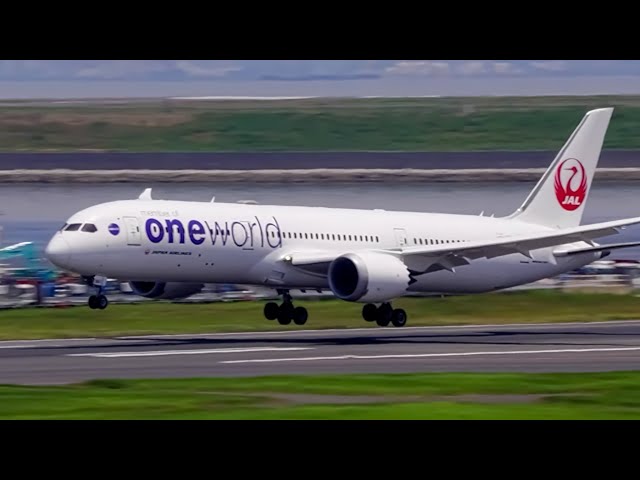 羽田空港 | （飛行機離着陸）18 Mins of Takeoffs & Landings at HND | Haneda Airport Plane Spotting [HND/RJTT]