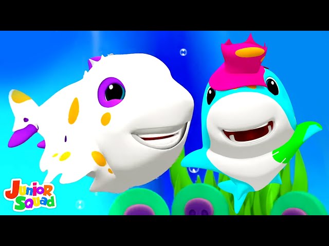 Halloween Baby Shark, Fish Song and Nursery Rhymes for Kids