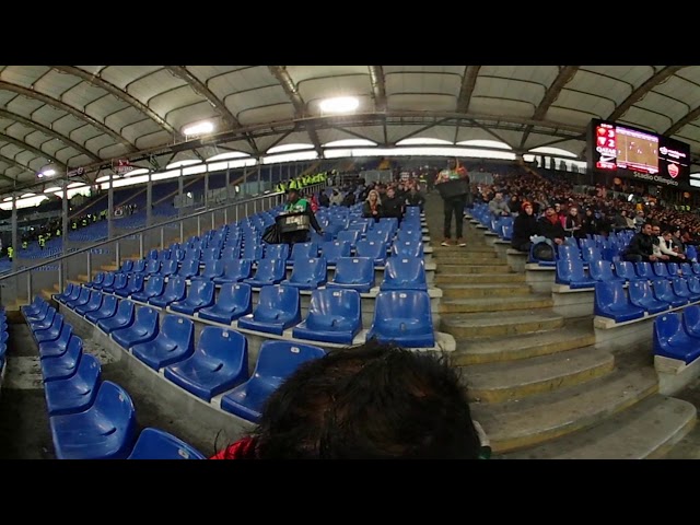 Estadio de la Roma, mis vacaciones en italia