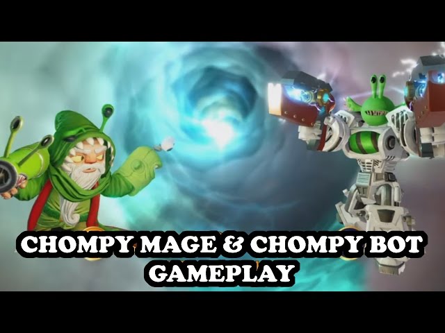 Skylanders Imaginators - Chompy Mage & Chompy Bot GAMEPLAY - CHOMPY POWER TEAM N°2