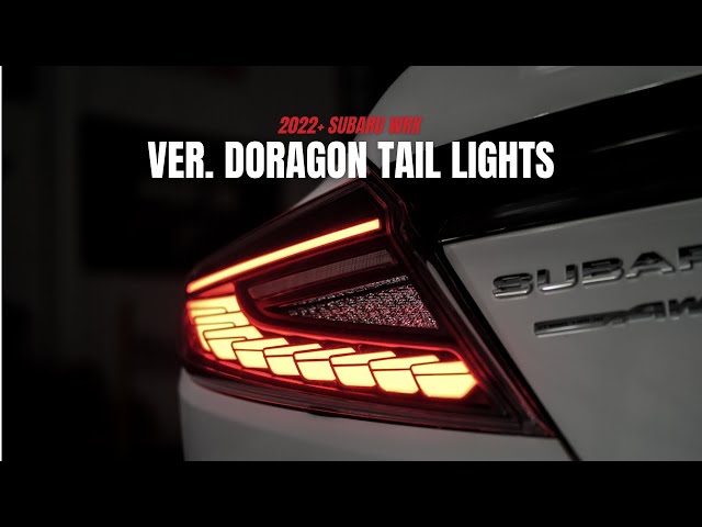 [NEW RELEASE] JDMuscle 2022+ WRX Version Doragon LED Tailights - Function Demo