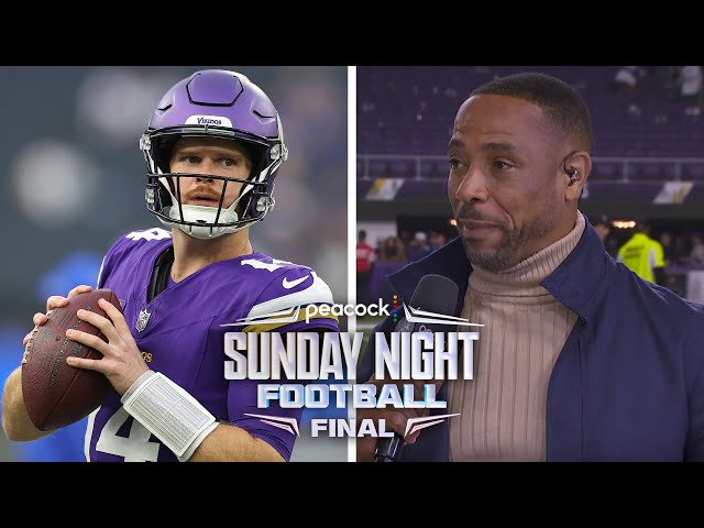 Minnesota Vikings' Sam Darnold played one of the best 'ugly' games of year | PSNFF | NFL on NBC