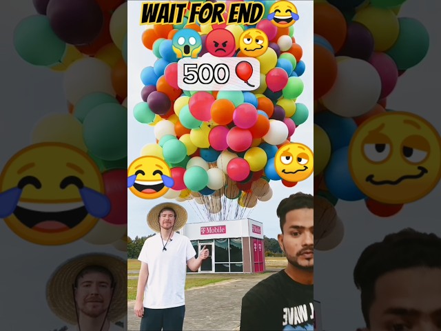 How Many Balloons😂 To Make A Store Fly?#shorts #balloon #funny #mrbeast @MrBeast#trending