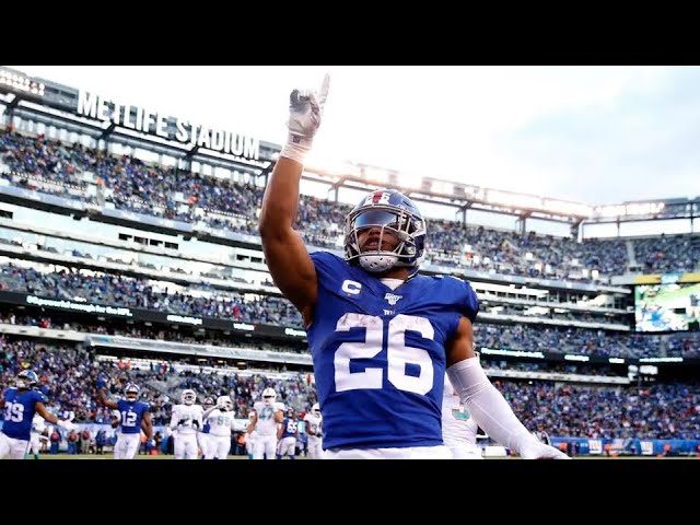 Every Saquon Barkley Touchdown as a New York Giant