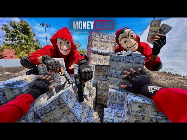 PARKOUR VS MONEY HEIST 24!