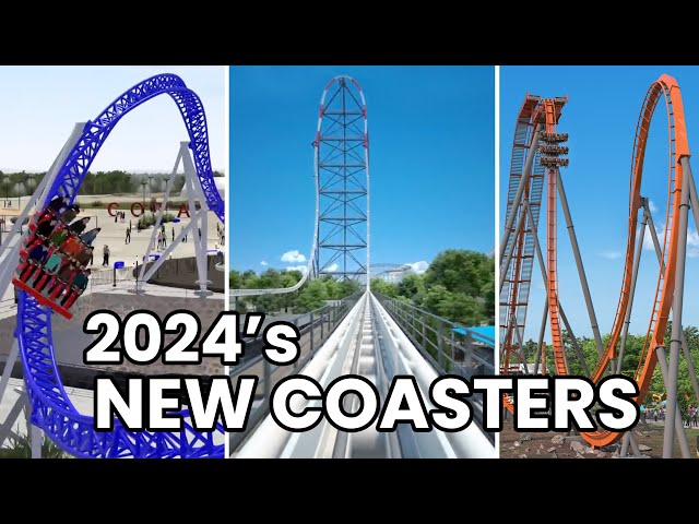 Ranking our Most Anticipated New for 2024 Roller Coasters Around the World