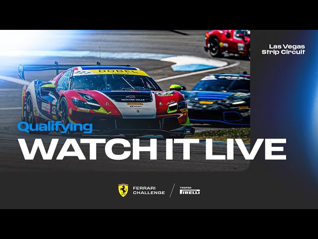 Ferrari Challenge North America - Las Vegas, Qualifying