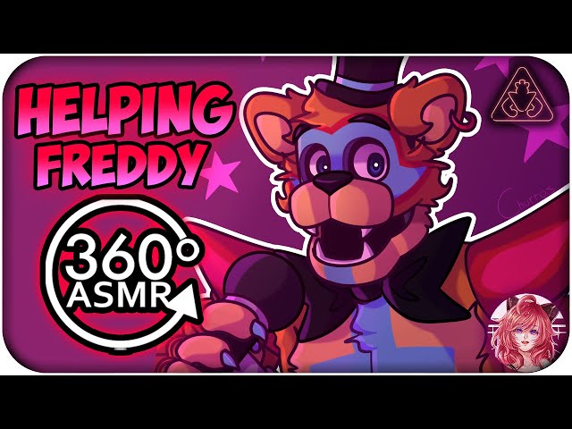 Helping Glamrock Freddy~ [360º VR ASMR] | FNAF: Security Breach 360 VR