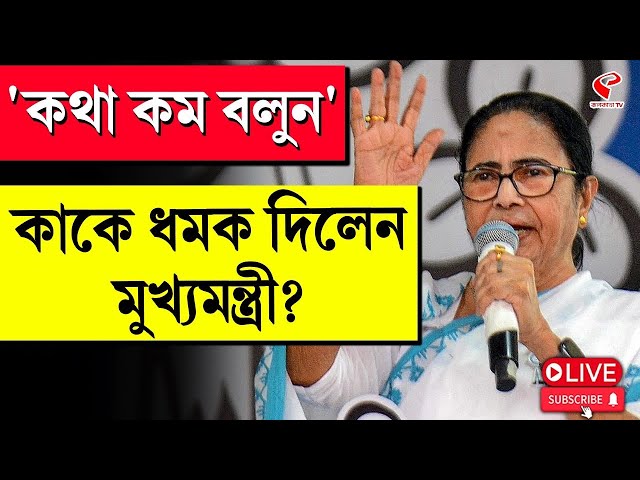 Mamata Banerjee | ‘কথা কম বলুন’ কাকে ধমক দিলেন মুখ‍্যমন্ত্রী?