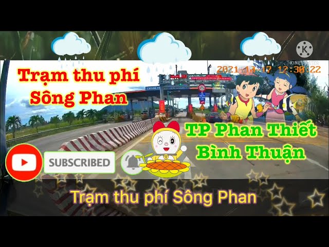 Từ vòng xoay Suối Cát đến trạm thu phí Sông Phan Hàm Tân, Bình Thuận