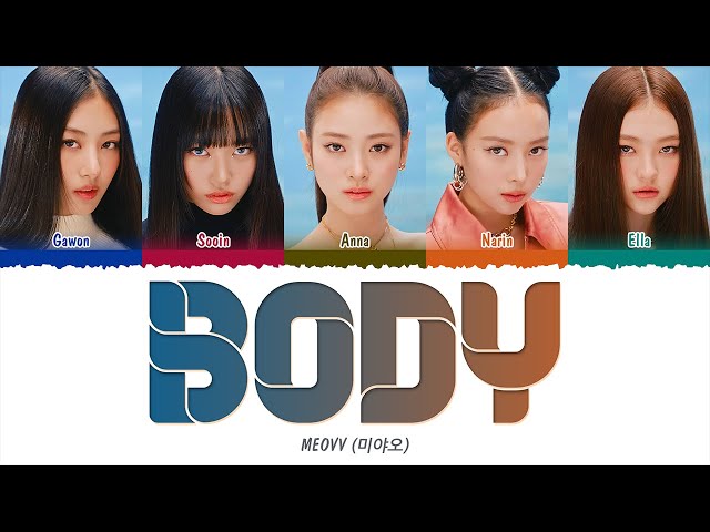 MEOVV (미야오) - BODY (1 HOUR LOOP) Lyrics | 1시간 가사