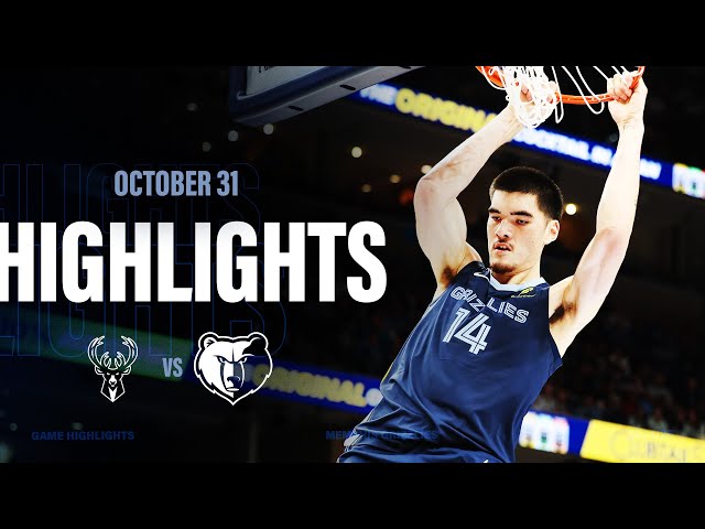 Memphis Grizzlies Highlights vs Milwaukee Bucks