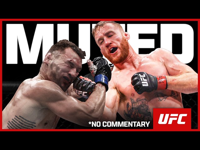 Justin Gaethje vs Michael Chandler 🚨 | UFC Muted 7 | NO COMMENTARY