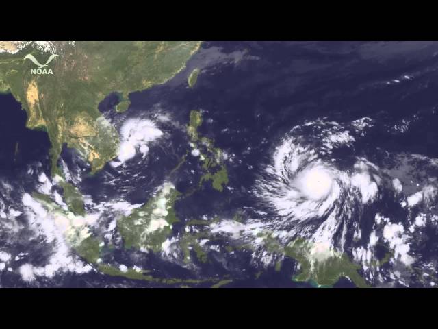 Super Typhoon Haiyan Impacts the Philippines