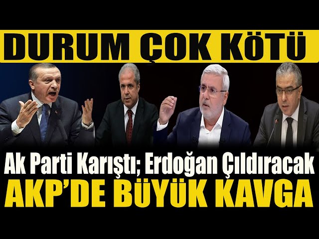 AK Parti Karıştı; Erdoğan Çıldıracak. AKP’de Büyük Kavga! Durum Çok Kötü!' #sondakika