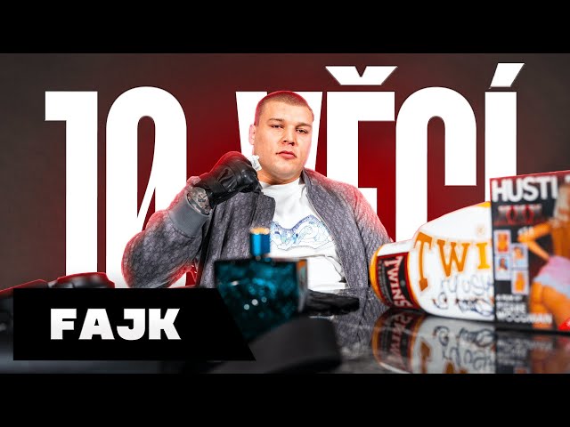 10 VĚCÍ BEZ KTERÝCH LUKÁŠ FAJK NEMŮŽE ŽÍT | 10 VĚCÍ #4