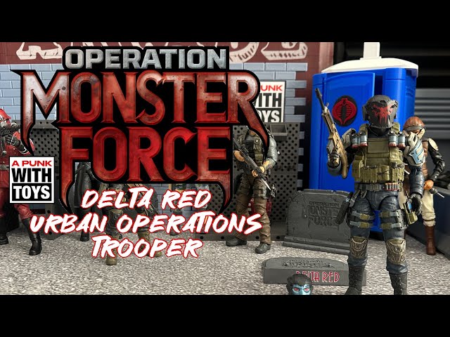 Operation Monster Force Delta Red Urban Operations Trooper Review