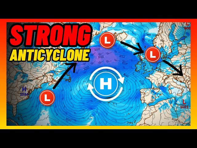 Powerful Anticyclone Causing Dangerous Weather Across Europe…