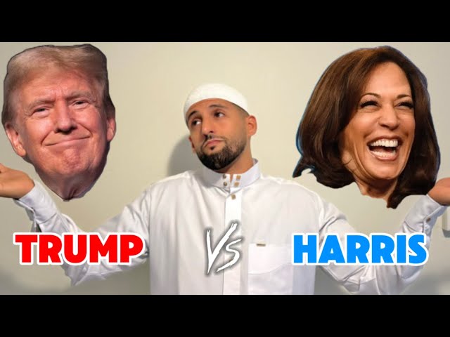 Asking American MUSLIMS Who They're Voting For... Trump or Harris?