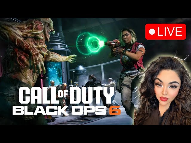 🔴 LIVE With Facecam Gamer Girl Call Of Duty Black Ops 6 Multiplayer & Zombies