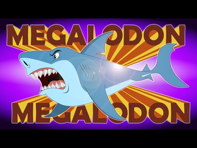 Megalodon Song - Giant Shark Song - Prehistorica by Howdytoons