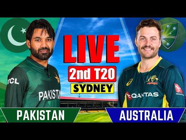 Pakistan vs Australia, 2nd T20 | Live T20  Match Today | PAK vs AUS Live Match Today | PAK Batting