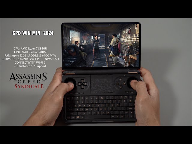 Assassin’s Creed Syndicate - GPD Win Mini 2024 | Mid-High Settings | Gameplay | Let's See