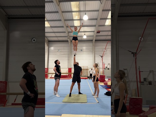 Crispy Basics 🫡💁🏼‍♀️ #shorts #cheer #stunting #stunts #coedstunts