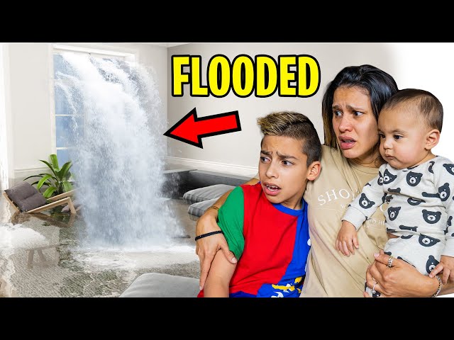 OUR HOUSE is FLOODED!! (DEVASTATING) | The Royalty Family