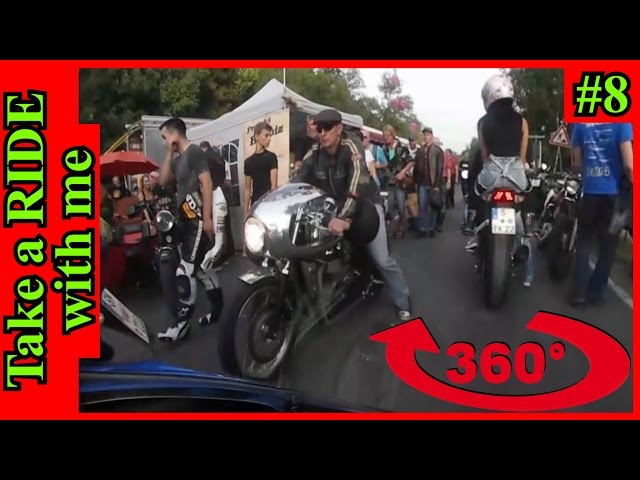 Glemseck 101 2016 | Take a RIDE with me | Motorcycle 360° / VR Video in 4K | #8