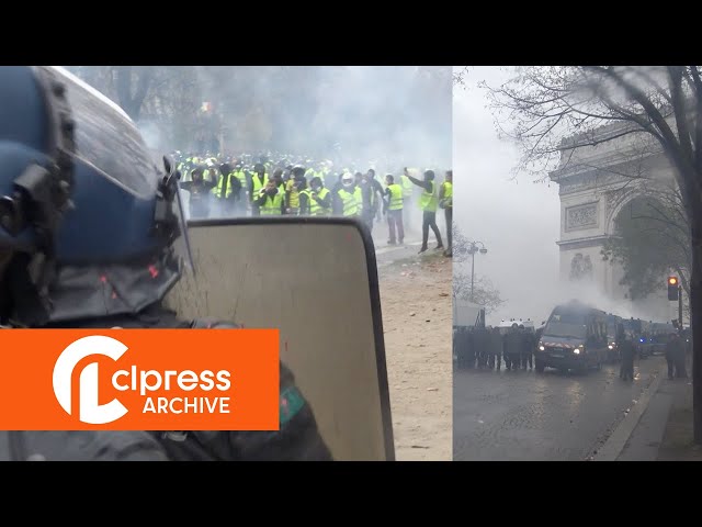 ARCHIVE: Gilets Jaunes - Acte 3 : Guérilla urbaine à Paris (1er décembre 2018, Paris, France)