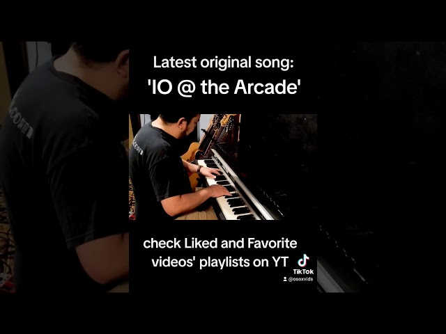 Original Song 'IO @ the Arcade' preview on a Rhodes Electric piano. Live performance...