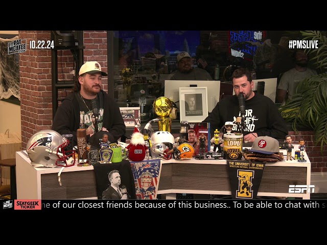 The Pat McAfee Show Live | Tuesday October 22nd 2024