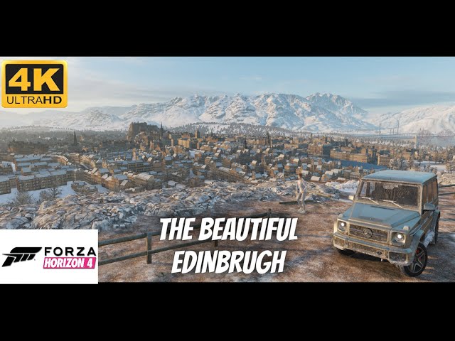 Exploring the beautiful Edinburgh | Mercedes AMG G65 | Forza Horizon 4