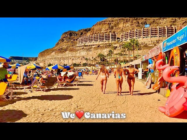 Canary Islands Beach Life 2022 Playa de Amadores | We❤️Canarias