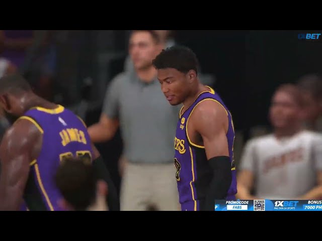 LAKERS vs SUNS NBA2K24 Gameplay Highlights November 10, 2023 Simulation Game #lakers #suns #nba2k24