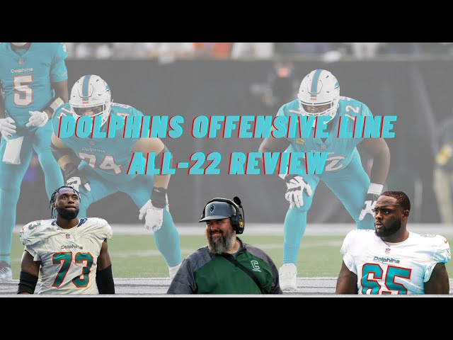 Week 11 Dolphins Offensive Line Grades | All-22 Review | The Scouting Combine