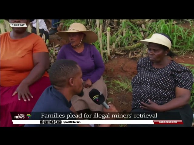 Stilfontein Mine | Families plead with authorities to retrieve illegal miners