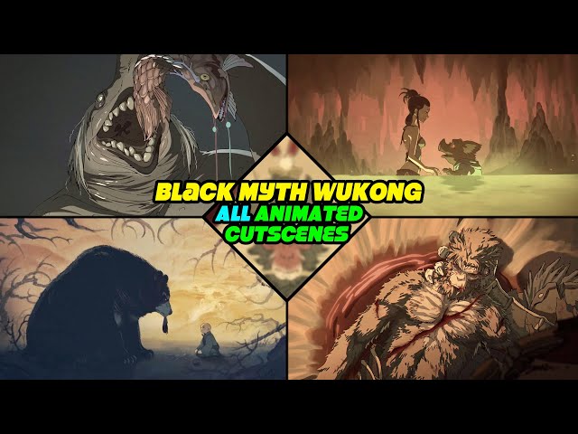 Black Myth Wukong - All Animation Cutscenes