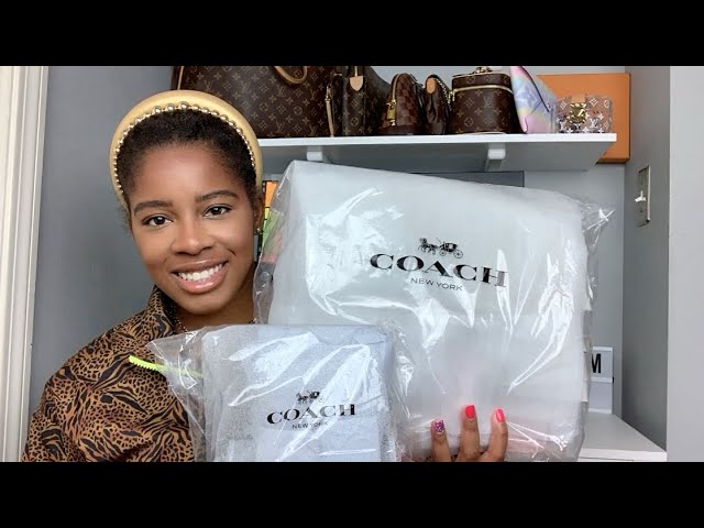 Double COACH HANDBAG UNBOXING| Switching Things Up A Little| DESIGNER Handbags 2020