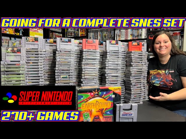 My Collecting Journey! Going for all Super Nintendo (SNES) Games! UPDATE 270/721!